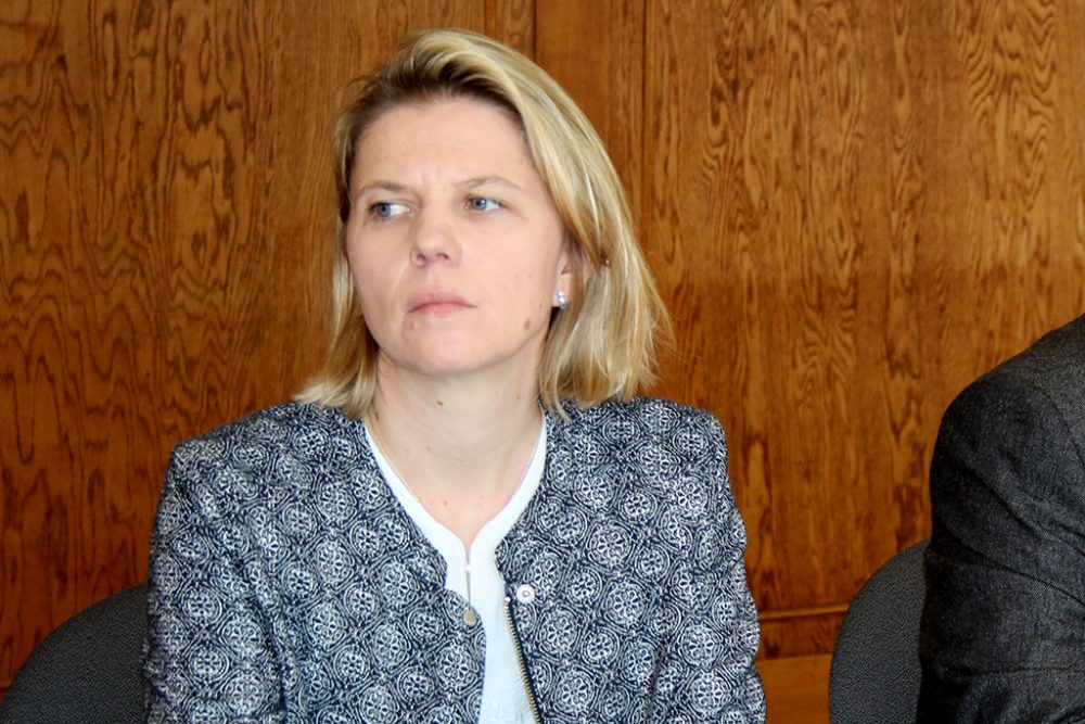 Eupens Bürgermeisterin Claudia Niessen (Archivbild: Manuel Zimmermann/BRF)