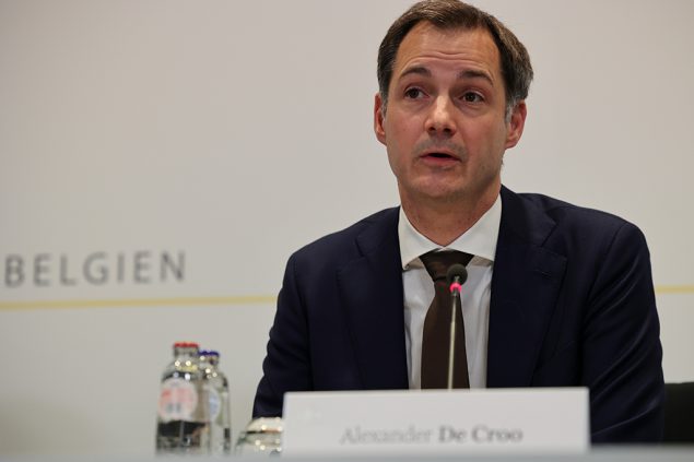 Premierminister Alexander De Croo (Bild: Olivier Matthys/Belga)