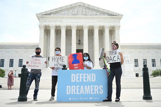 DACA-Unterstützer vor dem höchsten Gericht in den USA