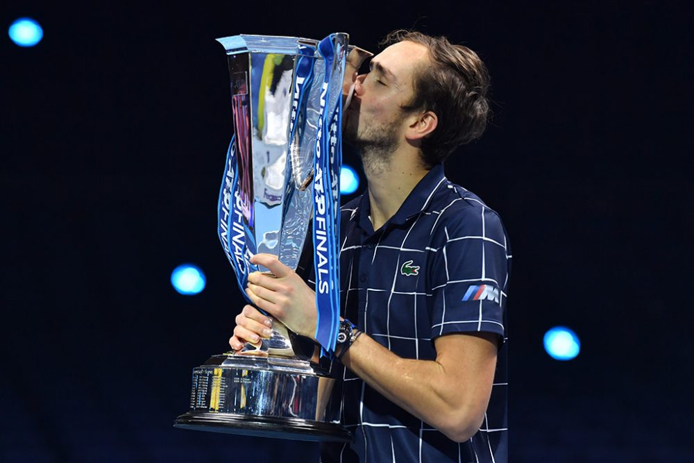 Medwedew gewinnt zum ersten Mal ATP Finals der Tennisprofis (Bild: Glyn Kirk/AFP)