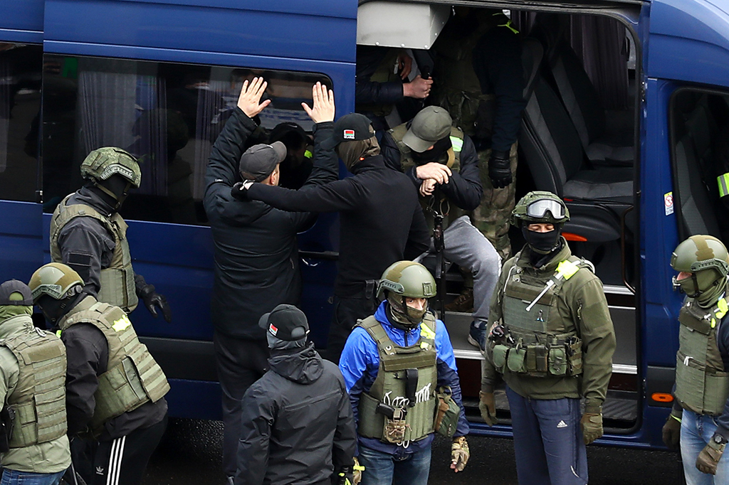 Festnahmen in Minsk bei Demonstration