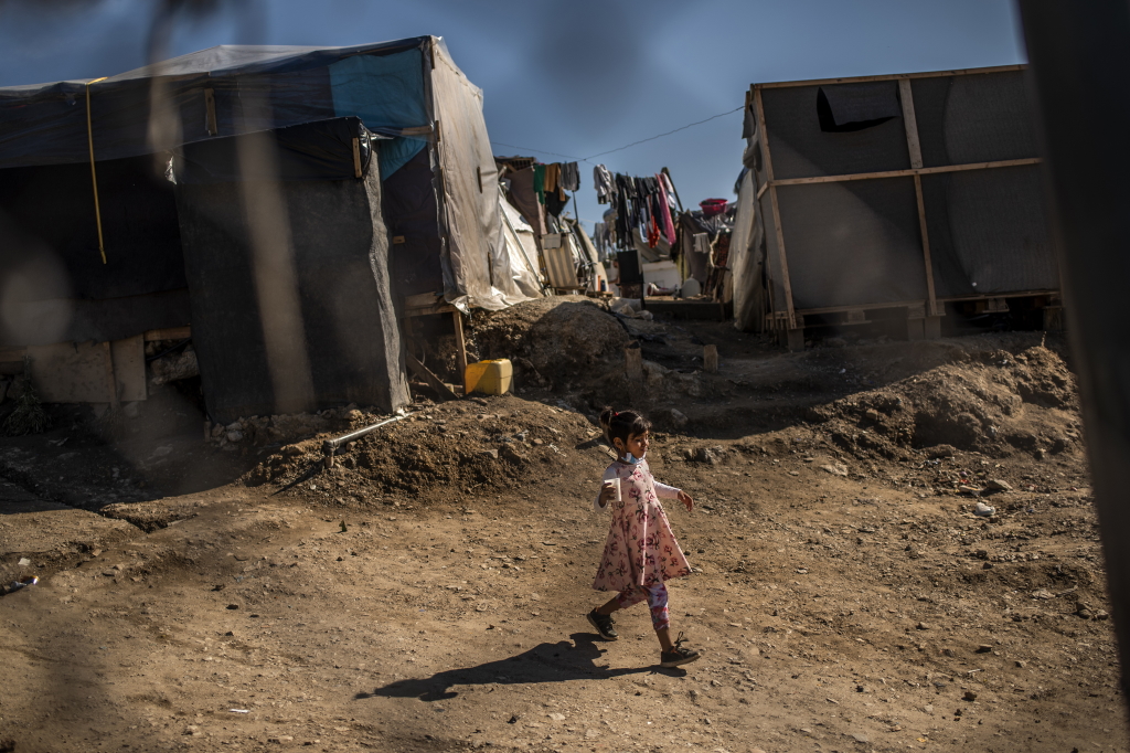 Flüchtlingslager auf Samos (Bild: Angelos Tzortzinis/AFP)