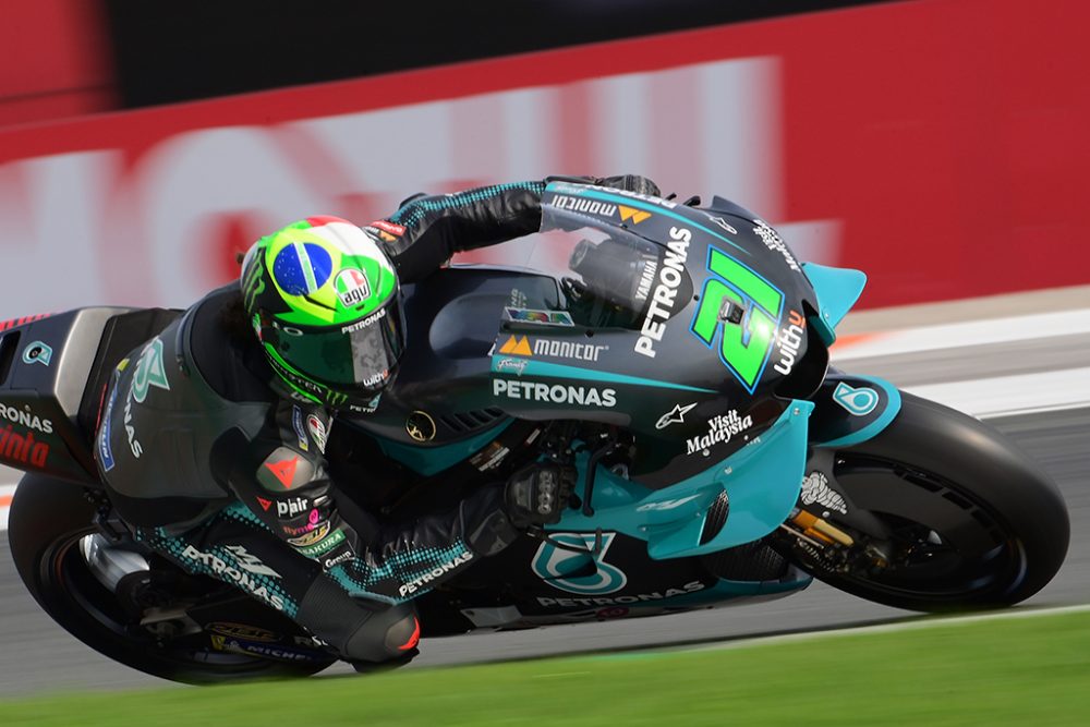 MotoGP-Fahrer Franco Morbidelli startet beim Großen Preis von Valencia von Platz eins (Bild: Lluis Gene/AFP)