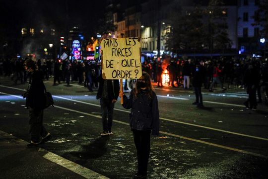 Proteste in Frankreich gegen Polizeigewalt