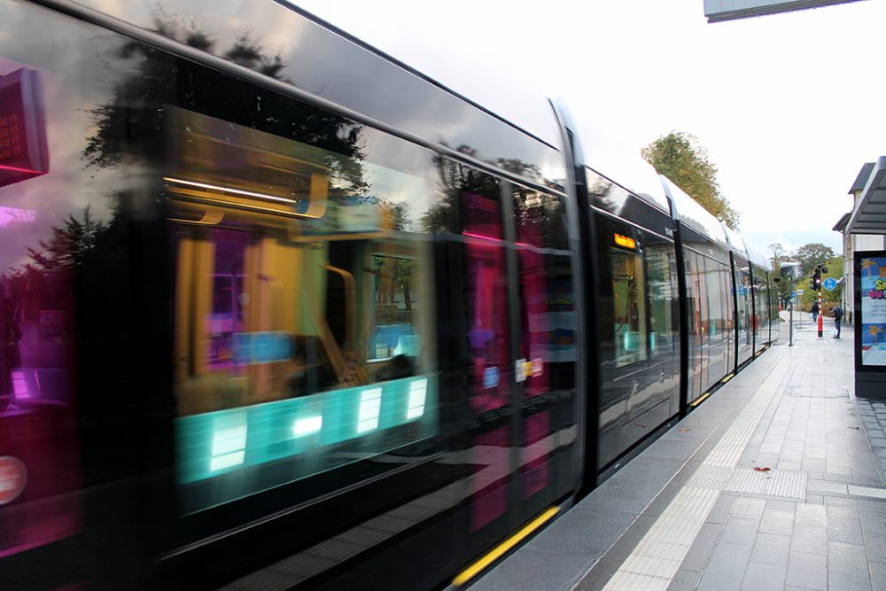 Straßenbahn in Luxemburg Stadt (Bild: Melanie Ganser/BRF)