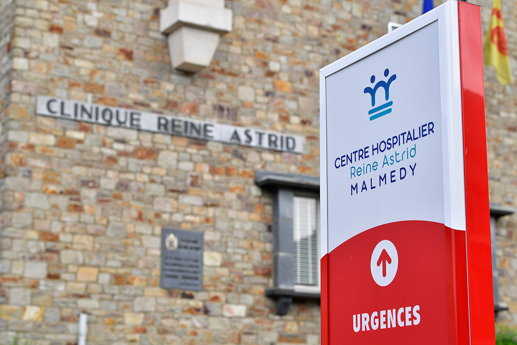 Die Königin-Astrid-Klinik in Malmedy (Bild: John Thys/Belga)