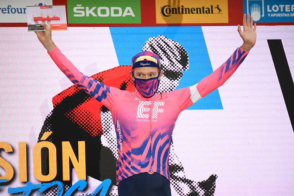 Magnus Cort Nielsen gewinnt die 16. Etappe der Vuelta (Bild: Oscar Del Pozo/AFP)