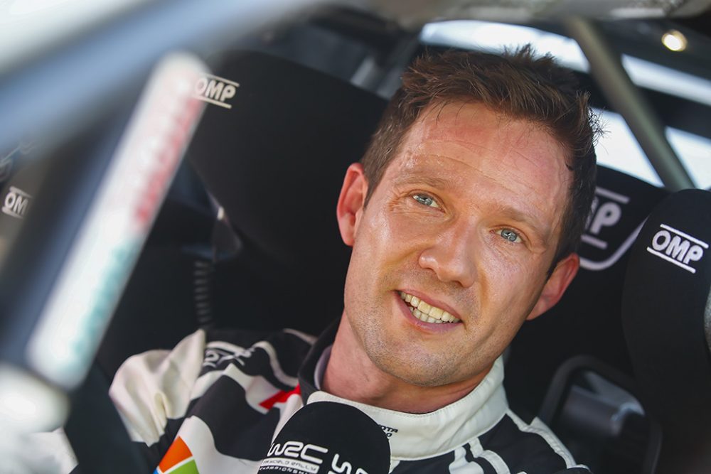 Sébastien Ogier bei der Rallye Mexiko im März (Bild: Toyota Gazoo Racing)