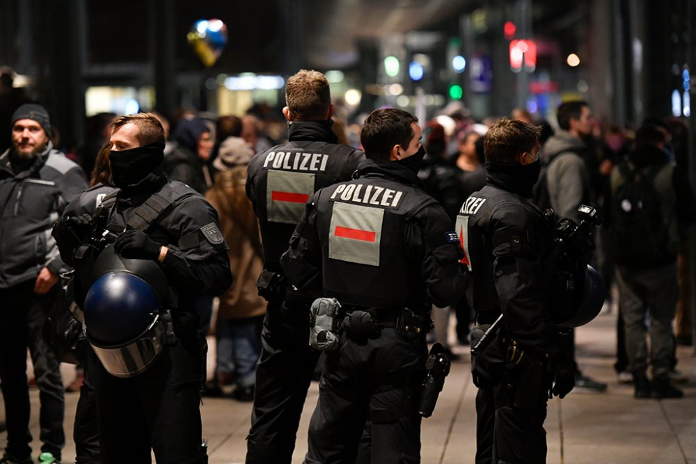 Großdemo von Querdenken in Leipzig