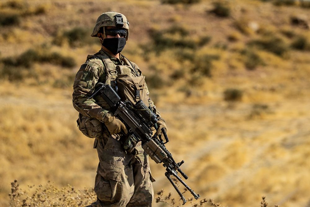 US-Soldat in Syrien (Bild: Delil Souleiman/AFP)