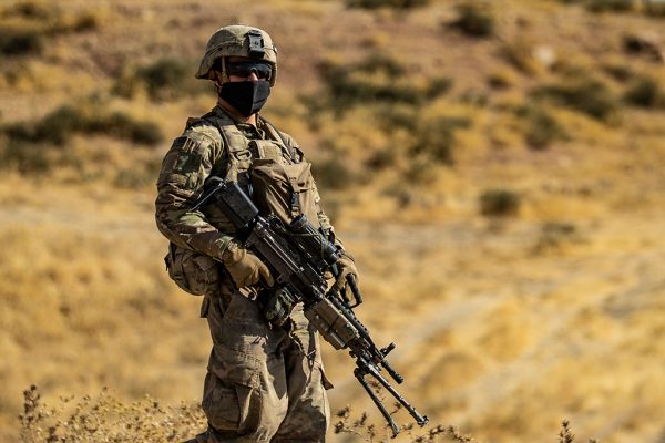 US-Soldat in Syrien (Bild: Delil Souleiman/AFP)