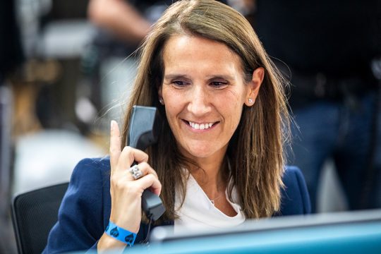 Sophie Wilmès am 19. September (Bild: Hatim Kaghat/Belga)