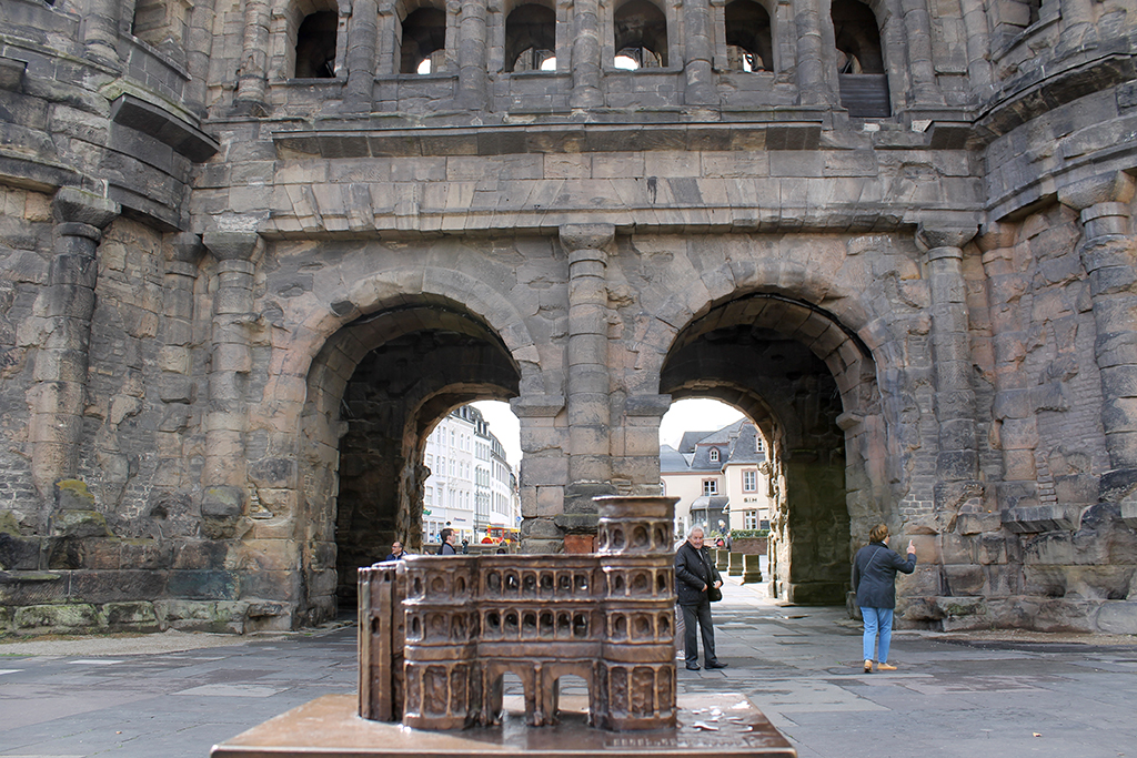 Die Porta Nigra in Trier (Bild: Melanie Ganser/BRF)