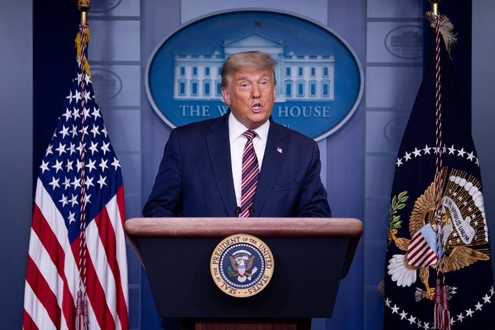 US-Präsident Donald Trump droht nach der US-Wahl mit einer Klagewelle
