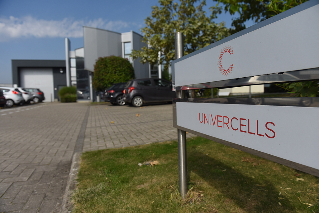 Niederlassung des Biotech-Unternehmens Univercells in Nivelles