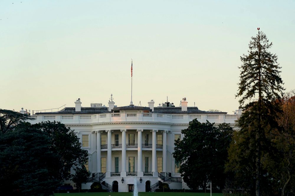 Blick auf das Weiße Haus, den Amtssitz des US-Präsidenten (Archivbild: Alex Edelman/AFP)