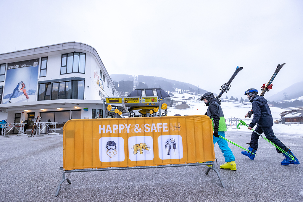 Zillertal Arena Ski Resort in Gerlos, Österreich (Bild: Johann Groder/AFP)