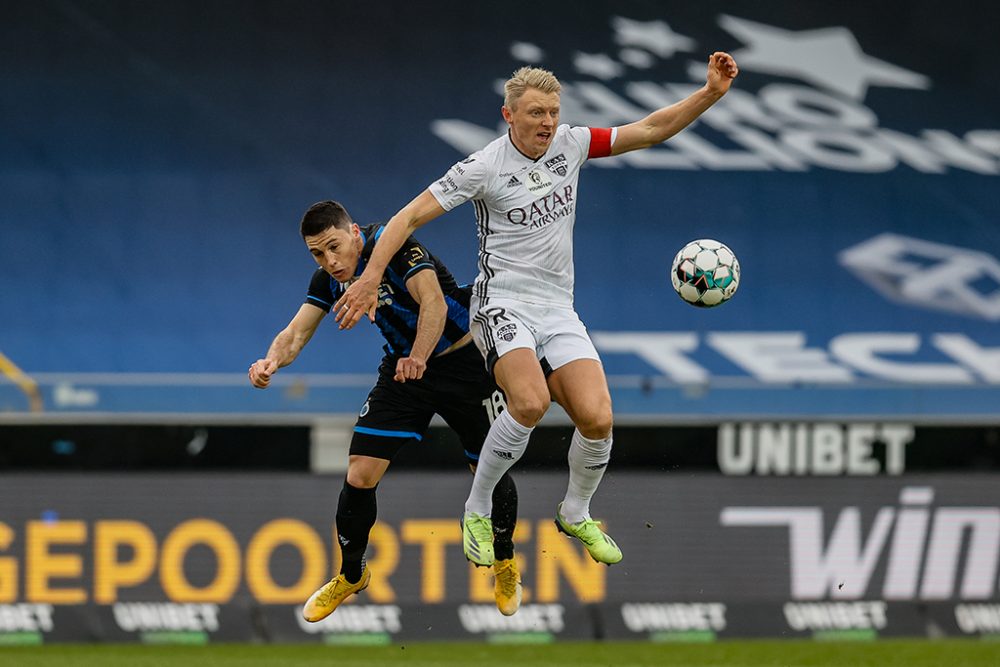 Andreas Beck war am Samstag als AS-Kapitän auf dem Platz (Bild: Bruno Fahy/Belga)