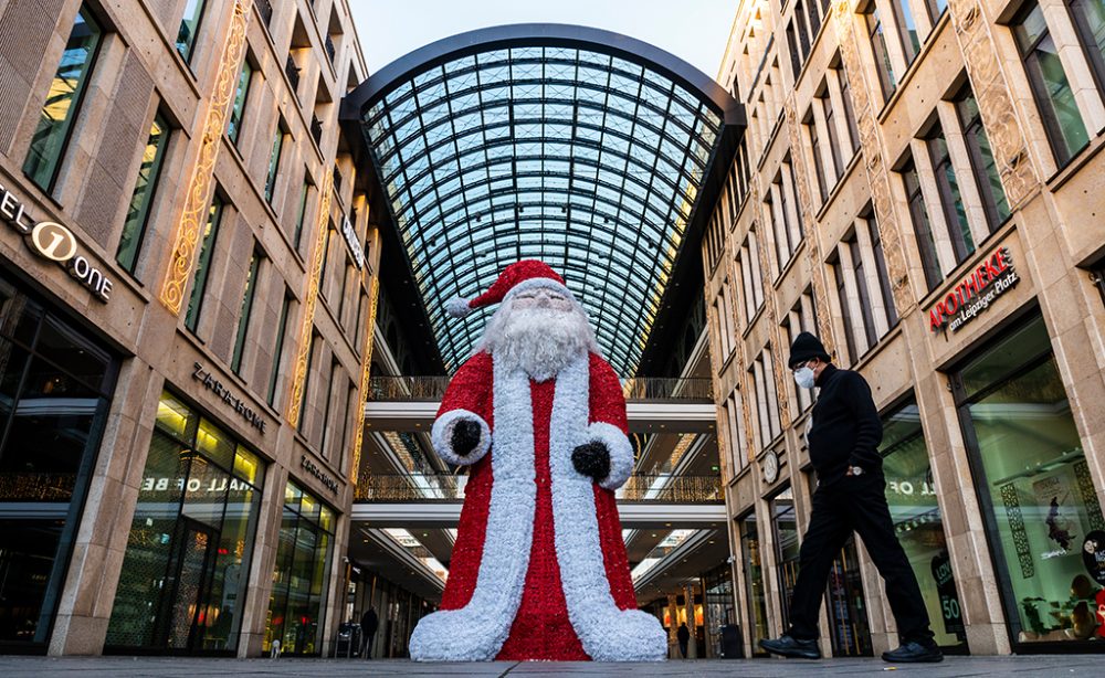 Shopping Mall in Berlin (Bild: John MacDougall/AFP)