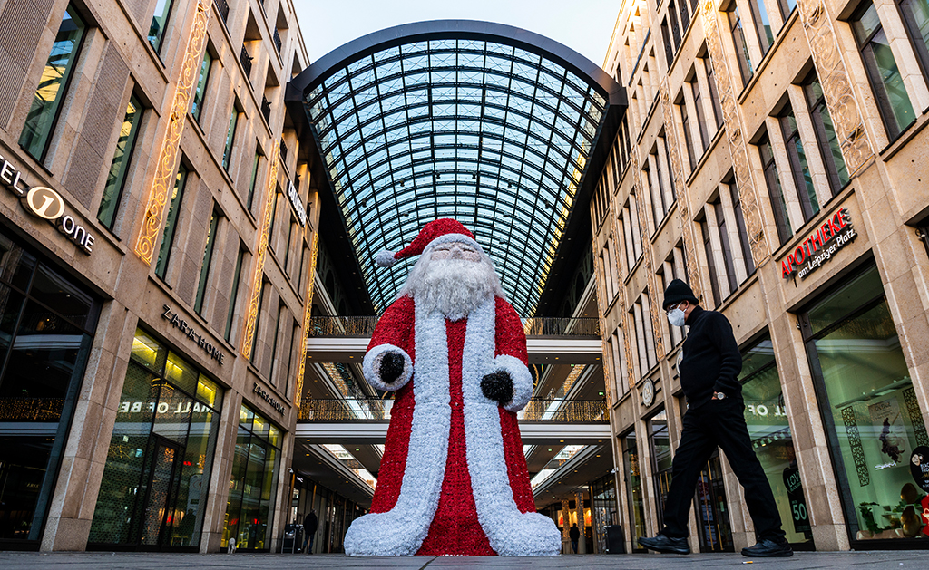 Shopping Mall in Berlin (Bild: John MacDougall/AFP)