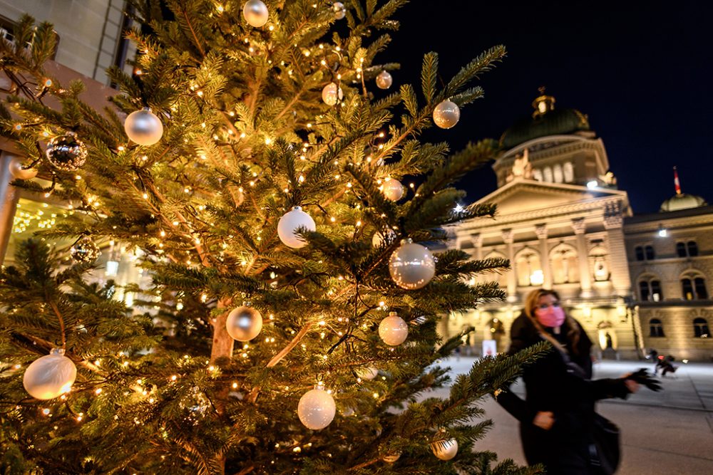 Im Stadtzentrum von Bern (Bild: Fabrice Coffrini/AFP)