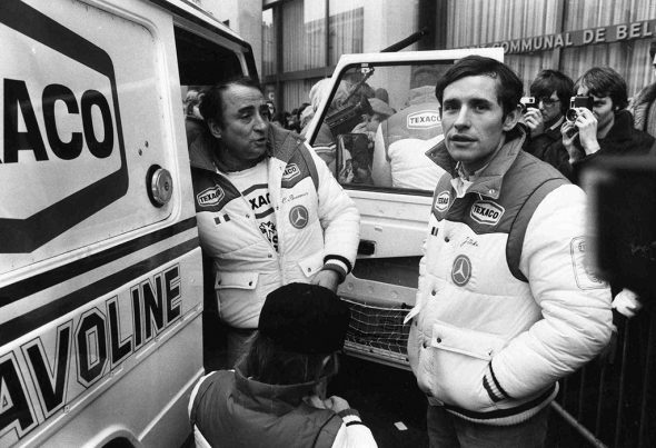 1983 gewann Claude Brasseur als Beifahrer mit Jacky Ickx die Rallye Paris-Dakar (Bild: Belga-Archiv)