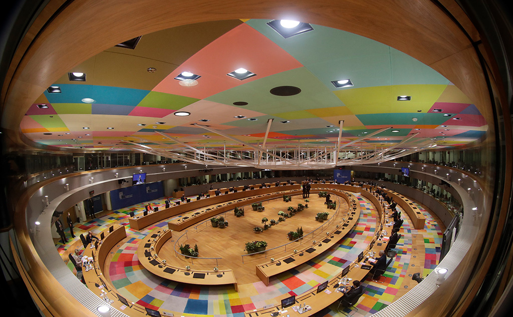 EU-Gipfel in Brüssel am 10. Dezember (Bild: Olivier Hoslet/Pool/AFP)