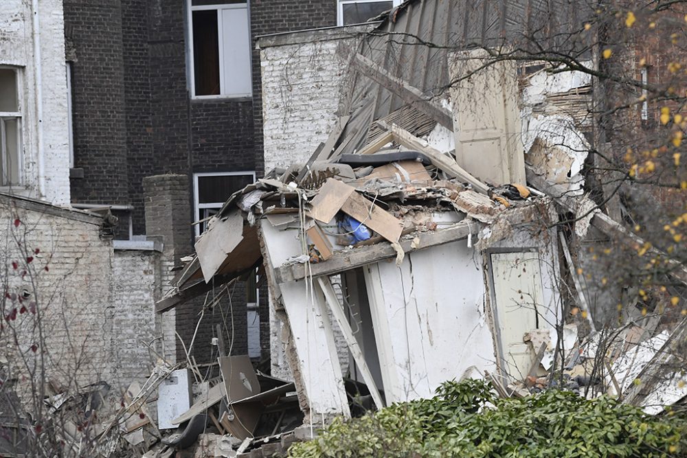 Explosion im Lütticher Fragnée-Viertel am 2. Dezember 2020