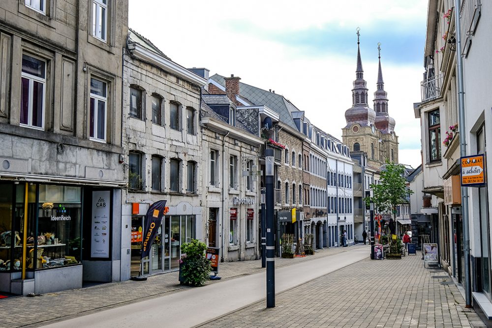 Die Klosterstraße in Eupen (Bild: Bruno Fahy/Belga)