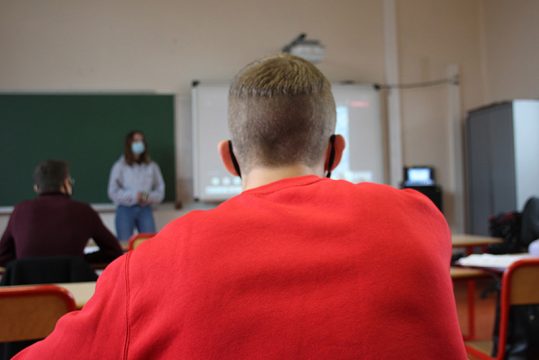 Hybrid-Unterricht am César-Franck-Athenäum in Kelmis