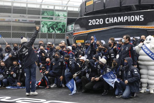 Hyundai gewinnt erneut die Hersteller-Weltmeisterschaft (Bild: Austral/Hyundai Motorsport)