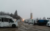 Parkplatz am Signal de Botrange am Sonntagmorgen (Archivbild: Nicolas Lambert/Belga)