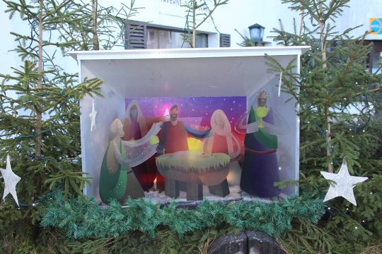 Krippenwanderung in Robertville (Bild: Andreas Lejeune/BRF)