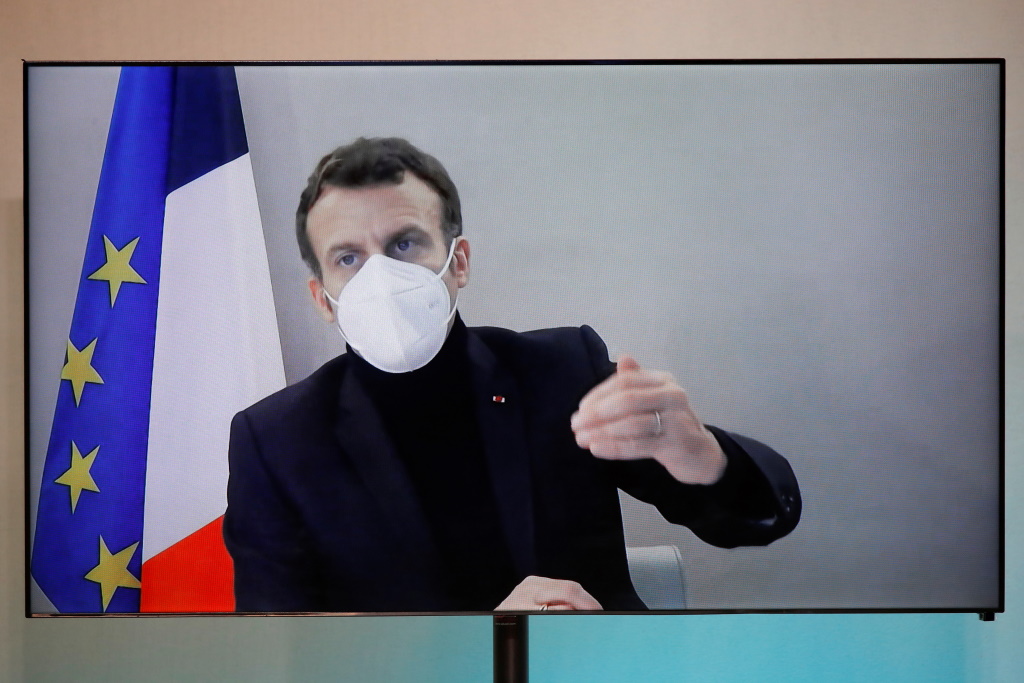 Emmanuel Macron (Bild: Charles Platiau/Afp)