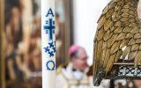 Messe in einer Kathedrale in Namur (Bild: Bruno Fahy/Belga)