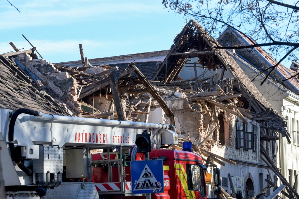 Schäden nach dem Erdbeben in Petrinja (Bild: Denis Lovrovic/AFP)