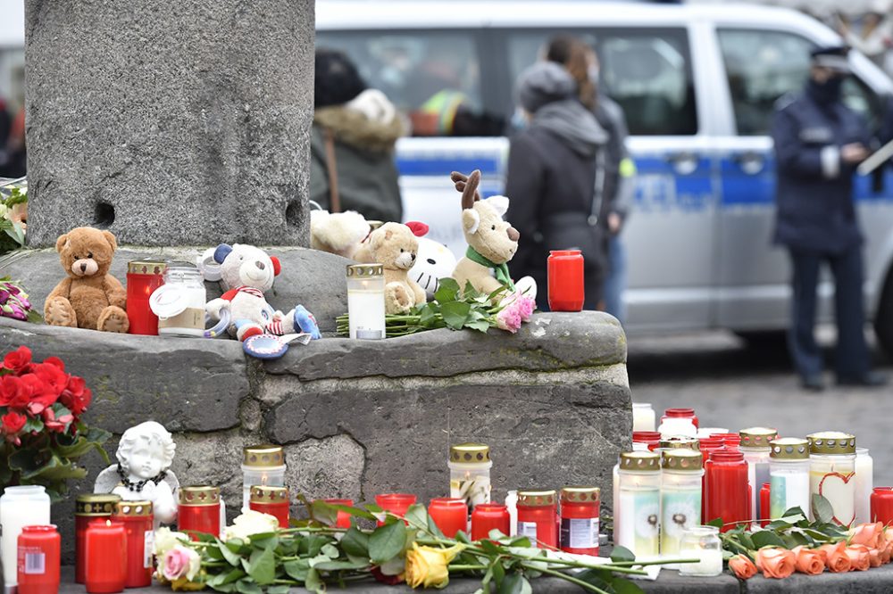 Trauer nach der Todesfahrt in Trier (Archivbild: Christophe Verhaegen/AFP)