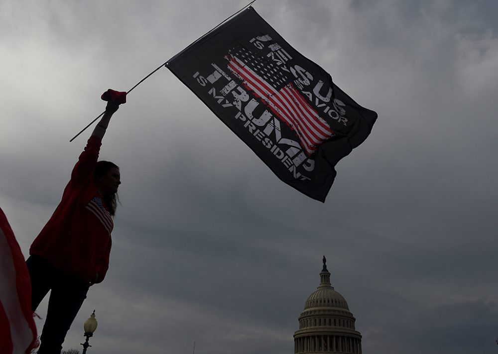 Pro-Trump-Demo am 12. Dezember (Bild: Olivier Douliery/AFP)