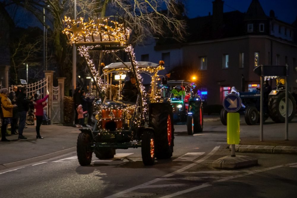 Weihnachtstraktoren (Archivbild: Olivier Krickel/BRF)