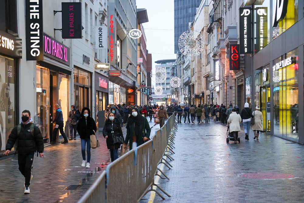 rue Neuve in Brÿssel (Bild: Virginie Lefour/Belga)