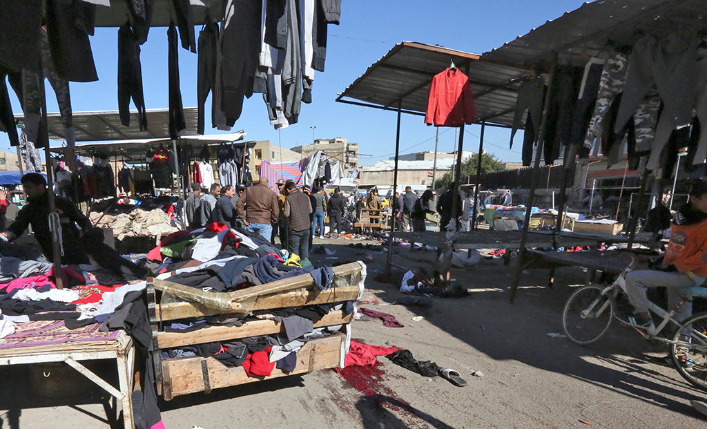 Anschlag in Bagdad (Bild: Sabah Arar/AFP)