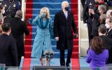 Der neue US-Präsident Joe Biden mit seiner Frau Jill Biden (Bild: Patrick Semansky/AFP)