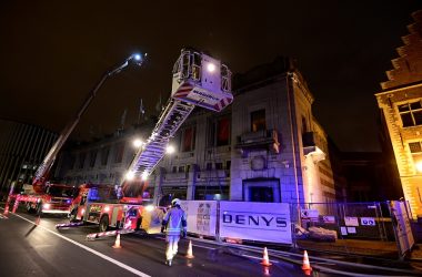 Brand im Bozar (Bild: Laurie Dieffembacq/Belga)