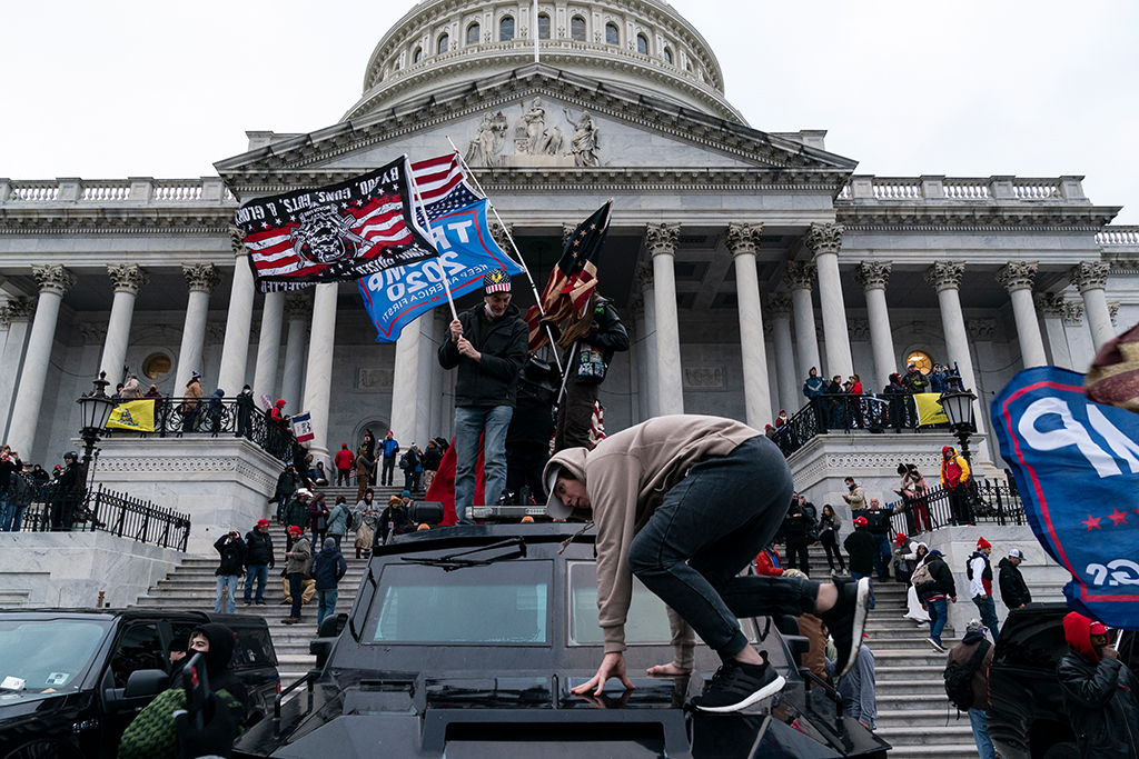 Sturm auf das US-Kapitol (Archivbild: Alex Edelman/AFP)