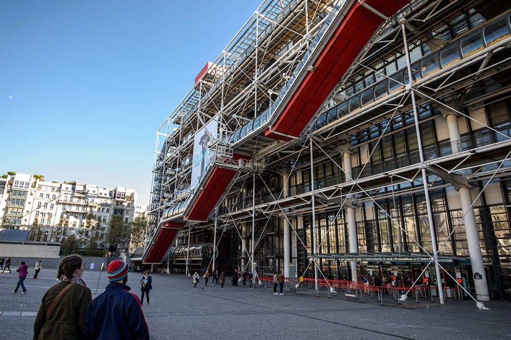 Das Centre Pompidou in Paris (Bild: Christophe Petit Tesson/Belga)