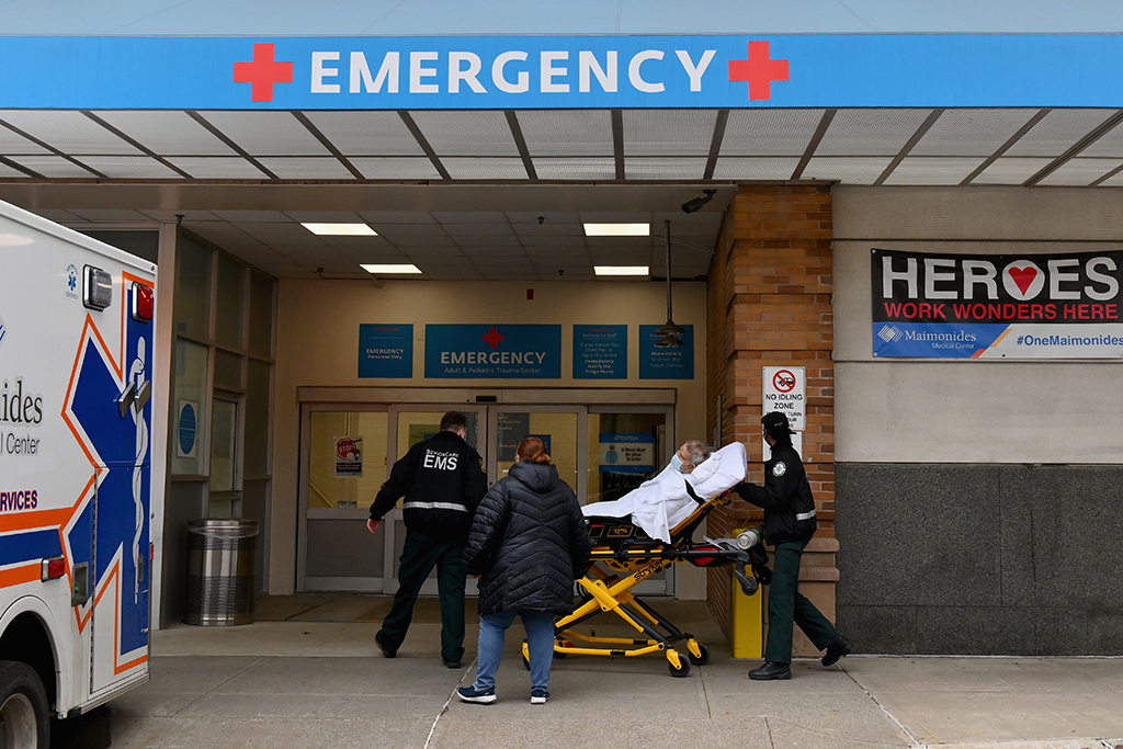 Krankenhaus in New York City (Bild: Angela Weiss/AFP)