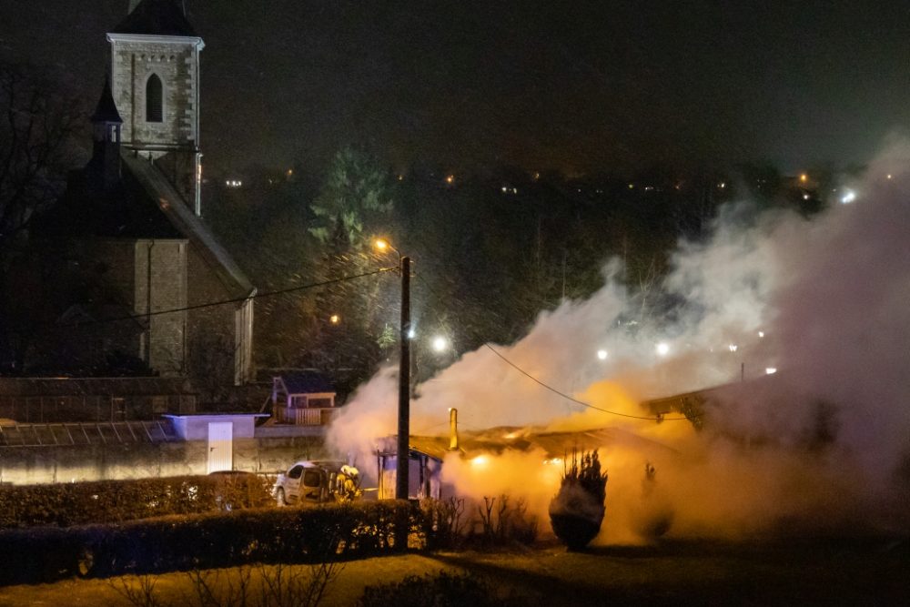 Feuerwehreinsatz Friedhof Raeren