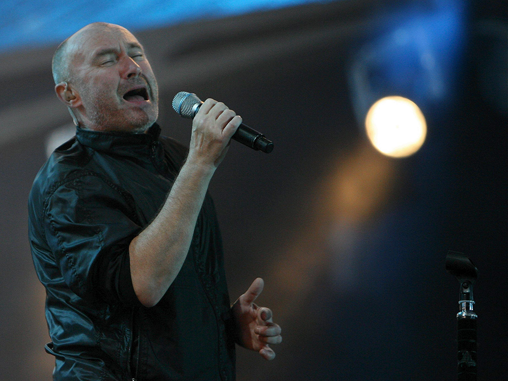 Phil Collins bei einem Genesis-Konzert in Brüssel 2007 (Bild: Kurt Depslenter/Belga)