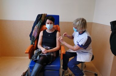 Impfstart im Eupener St.-Nikolaus-Hospital (Bild: Raffaela Schaus/BRF)