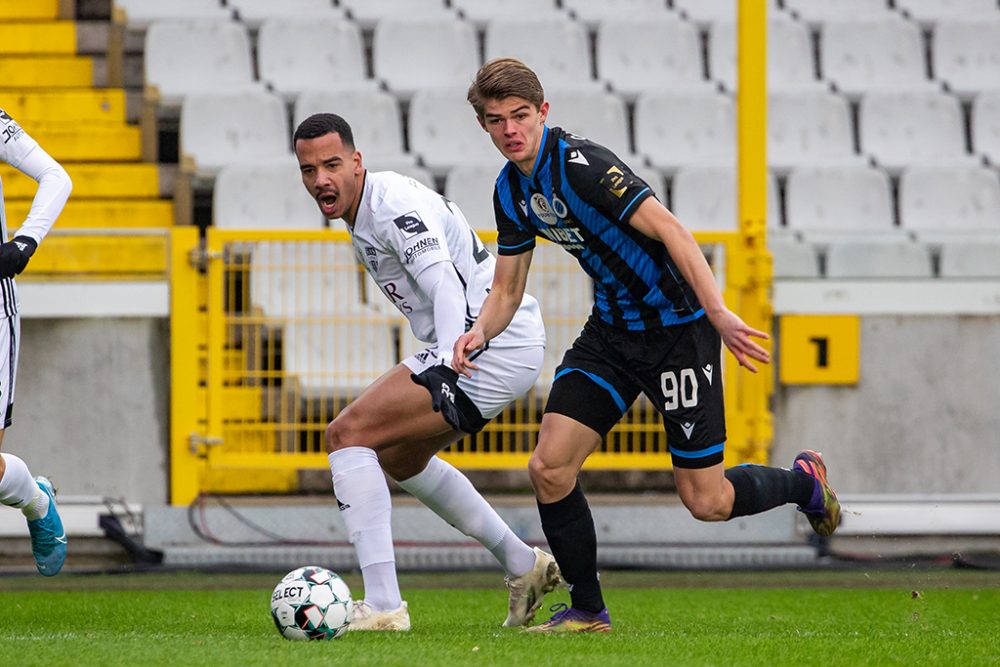 Charles De Ketelaere bei Spiel gegen Eupen Ende Dezember (Bild: Kurt Desplenter/Belga)